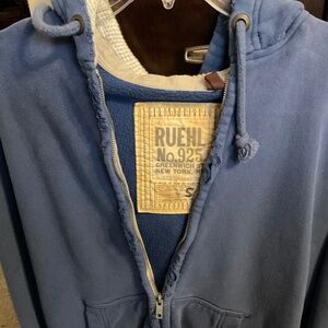 Ruehl No 925 Small Full Zip Hoodie Blue